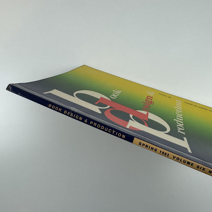Book Design and Production – Vol 6 No 1 1963 | Editor Kenneth Day