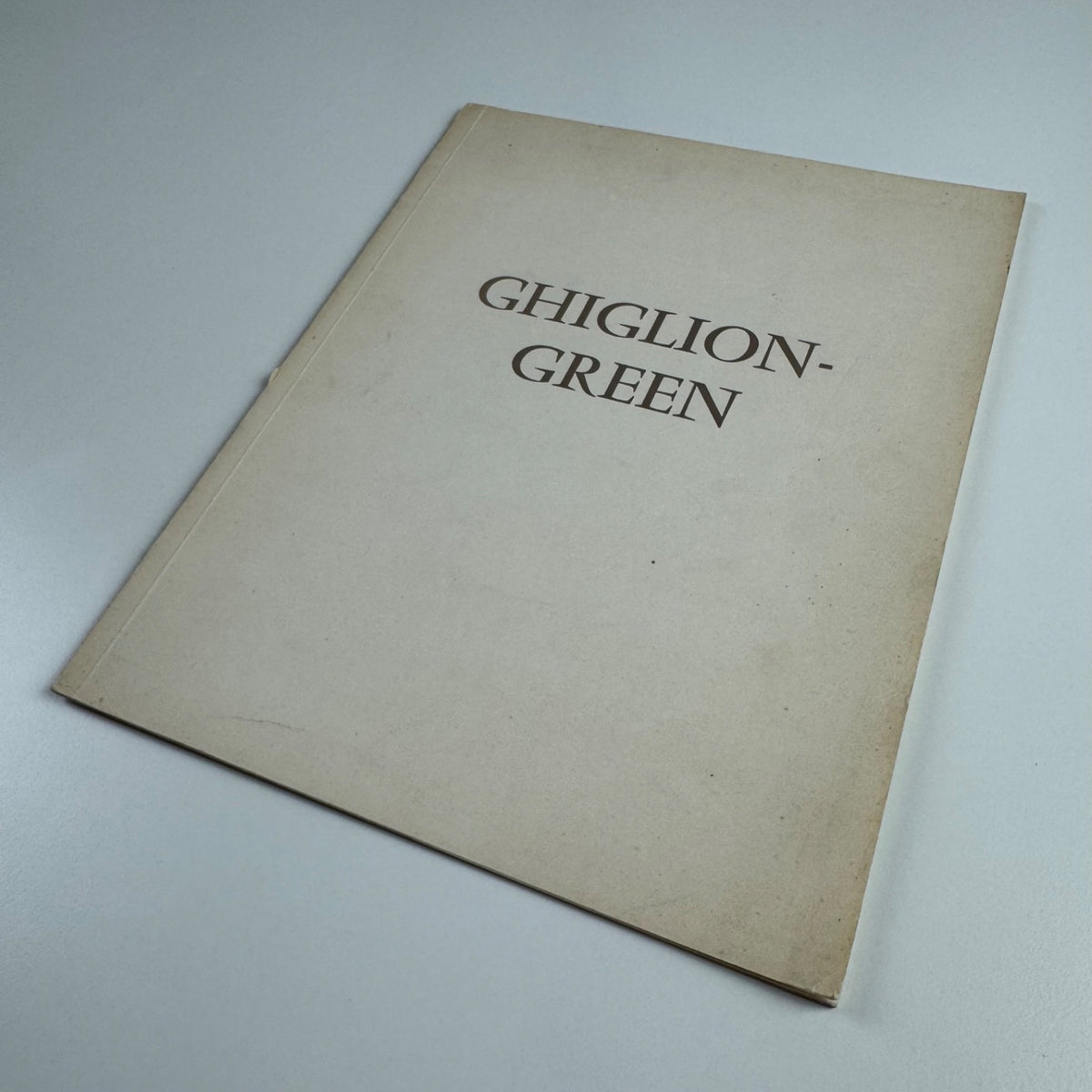 Ghiglion-Green ce peintre de silence | Galerie Charpentier, 1962