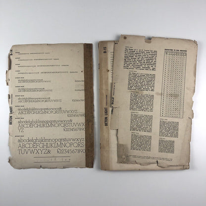 The House of C & E Layton type specimen book | Undated