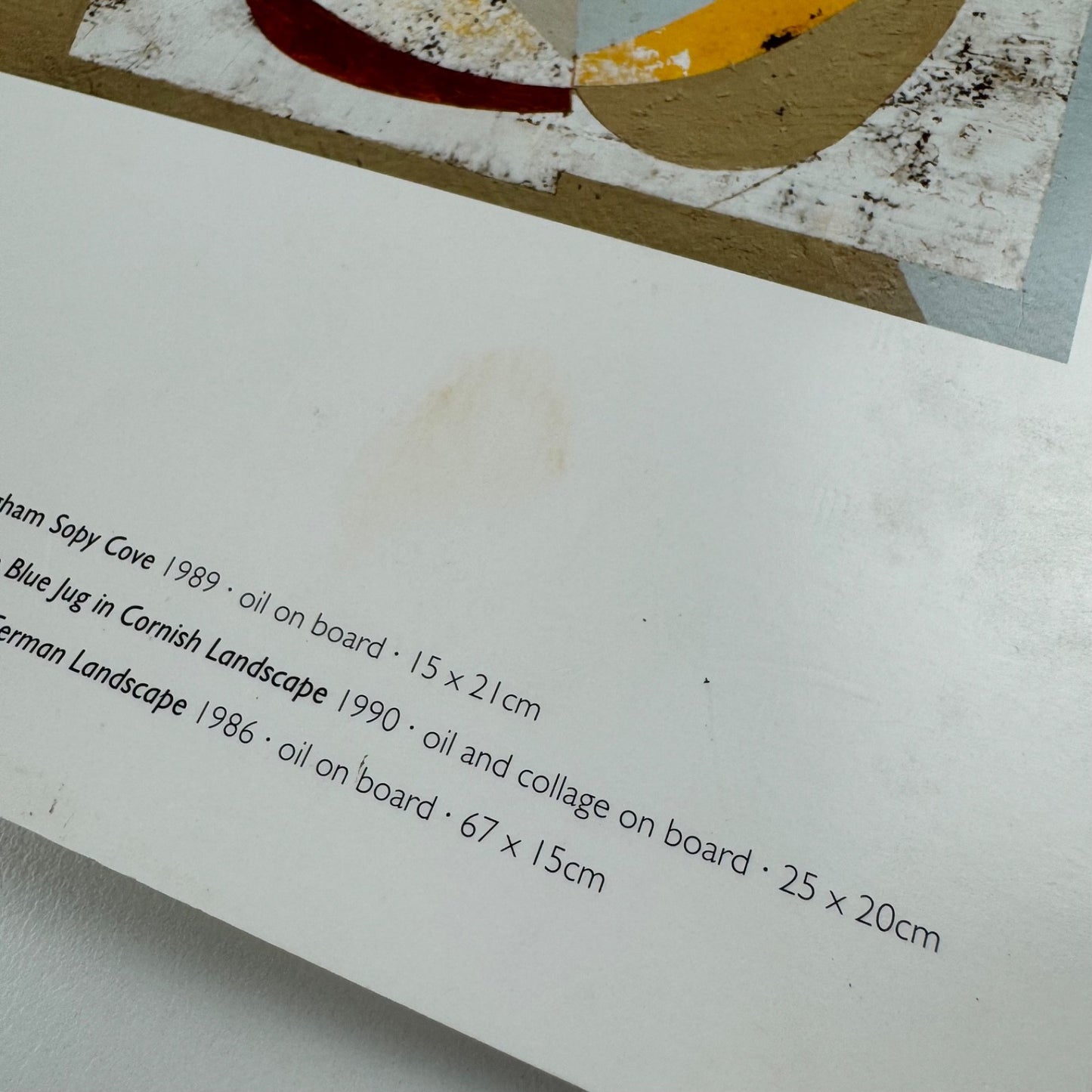 Private view invitation for Bryan Ingham 1936-1997 Fine Art Society 2006