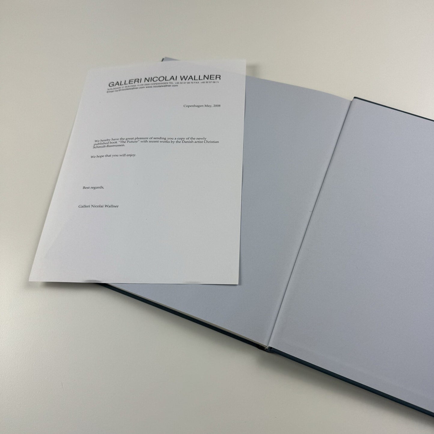 The Future. Christian Schmidt-Rasmussen | Galleri Nicolai Wallner, 2009 catalogue