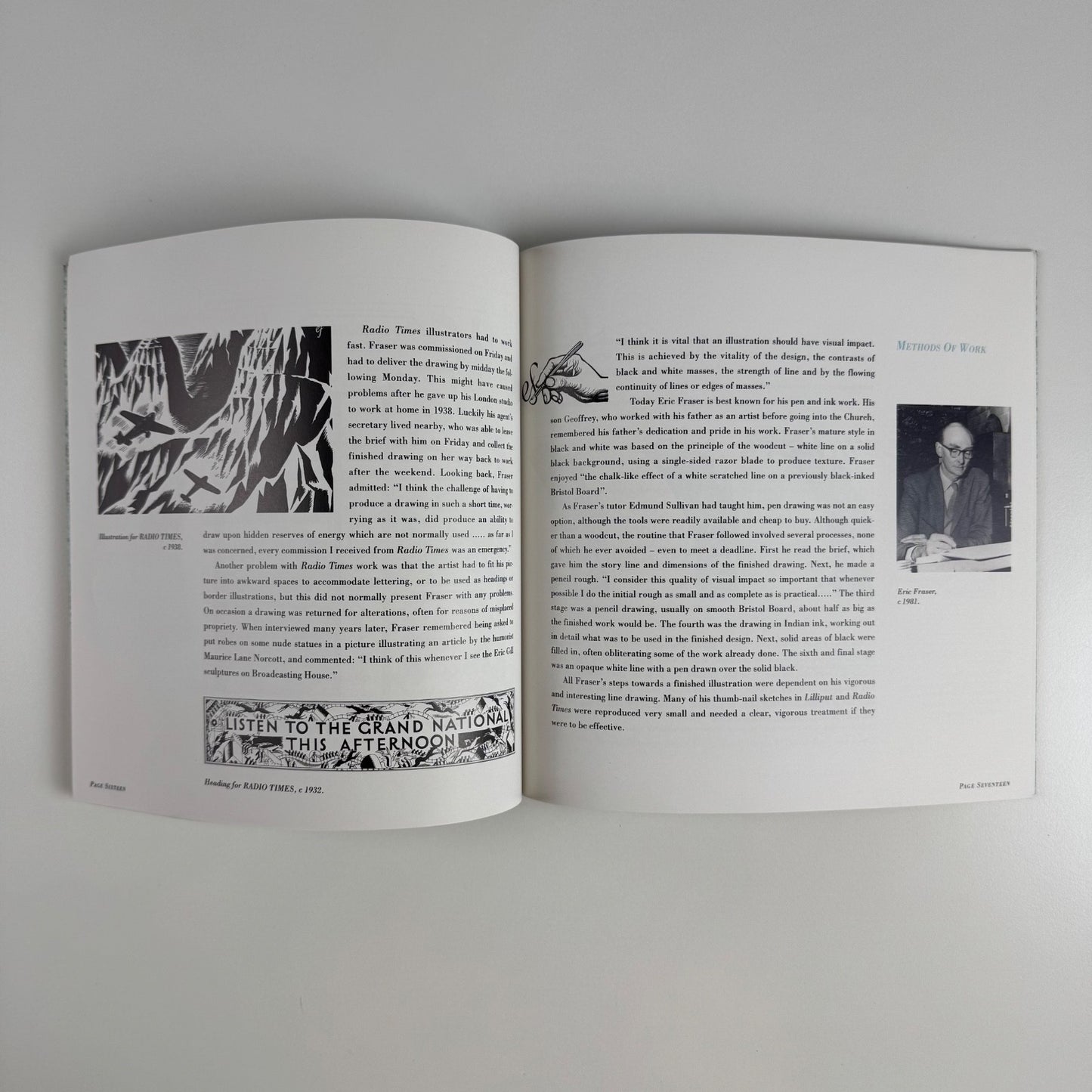 Eric Fraser. An illustrator of our time | travelling exhibition sponsored by British Gas 1991-1993