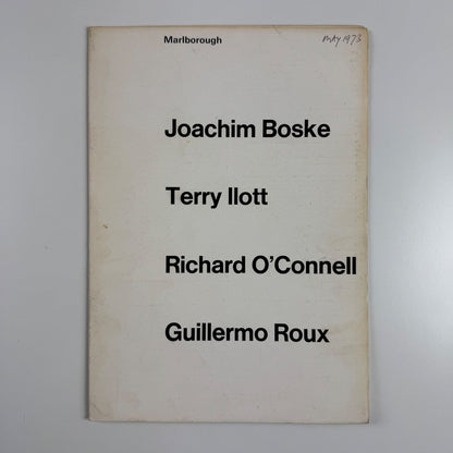 Joachim Boske, Terry Illott, Richard O’Connell, Guillermo Roux | Marlborough 1973