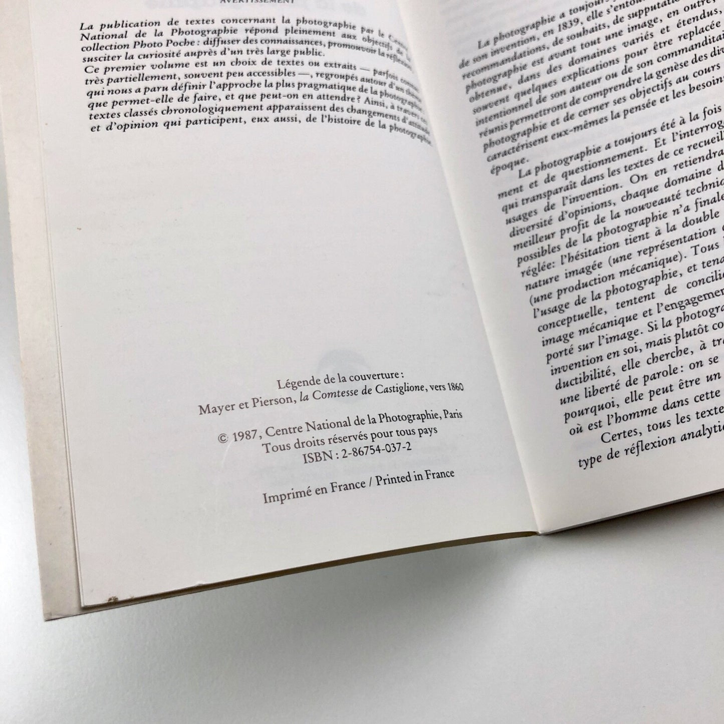 Du bon usage de la photographie | Photo Poche 27, 1987