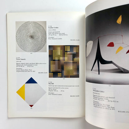 Sotheby's sale catalogue – The Estate of Ned L. Pines | New York, November 1990