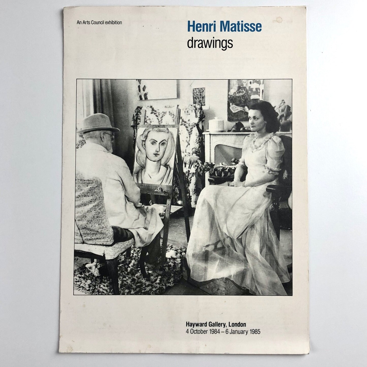 Henri Matisse Drawings | Hayward Gallery exhibition leaflet, 1985