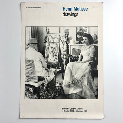 Henri Matisse Drawings | Hayward Gallery exhibition leaflet, 1985