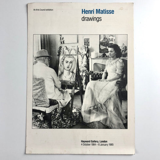Henri Matisse Drawings | Hayward Gallery exhibition leaflet, 1985