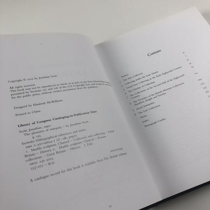The Pleasures of Antiquity. British Collectors of Greece & Rome | Jonathan Scott, 2003