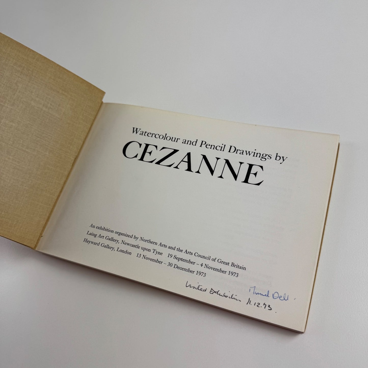 Watercolour and Pencil Drawings by Cezanne | Arts Council, 1973