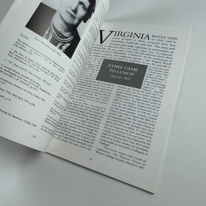 The Charleston Magazine. Virginia Woolf Issue 4 Winter/Spring 1991/2