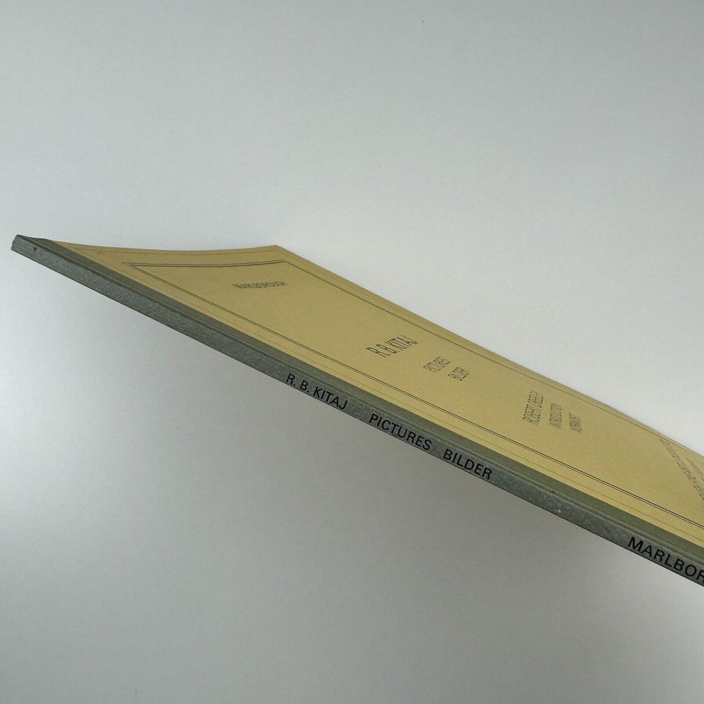 R.B. Kitaj Pictures For Sand for These Years | Marlborough London, 1977 | introduction by Robert Creeley