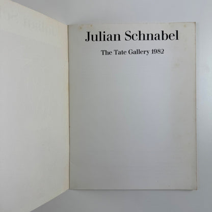 Julian Schnabel | Tate Gallery, 1962