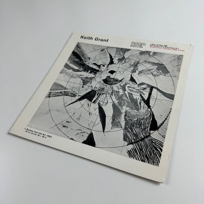 Folding card/catalogue Keith Grant | New Art Centre, London, 1966