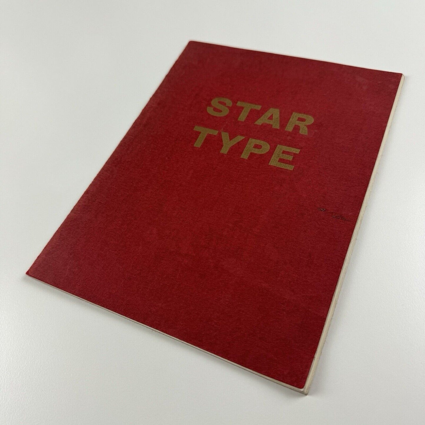 Type specimen booklet Star Type Horsfall & Sons Birstall c.1968