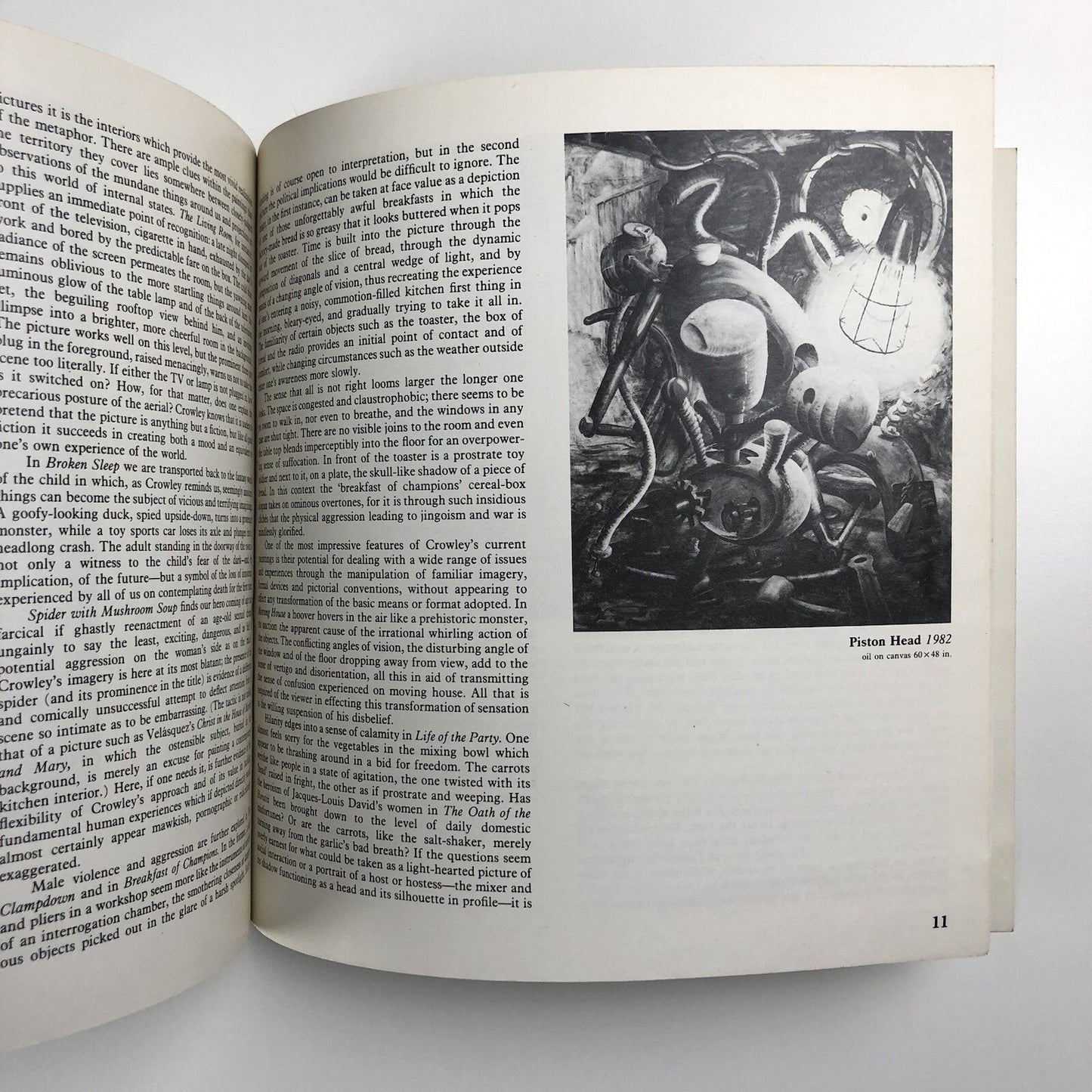 Graham Crowley – Home Comforts | Museum of Modern Arts Oxford, 1983