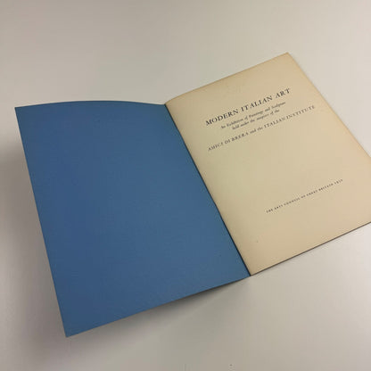 Modern Italian Art | Amici di Brera and Italian Institute | Arts Council, 1950