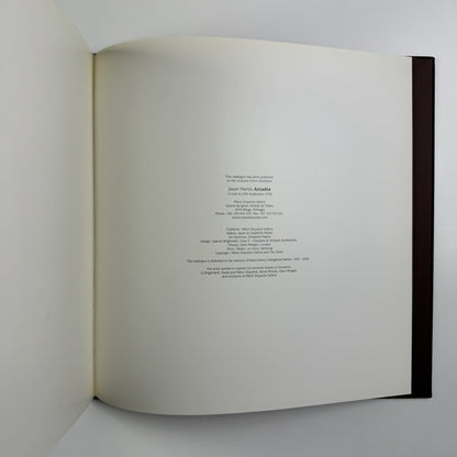 Jason Martin. Arcadia | Mário Sequeira Gallery Portugal | 2006 exhibition catalogue