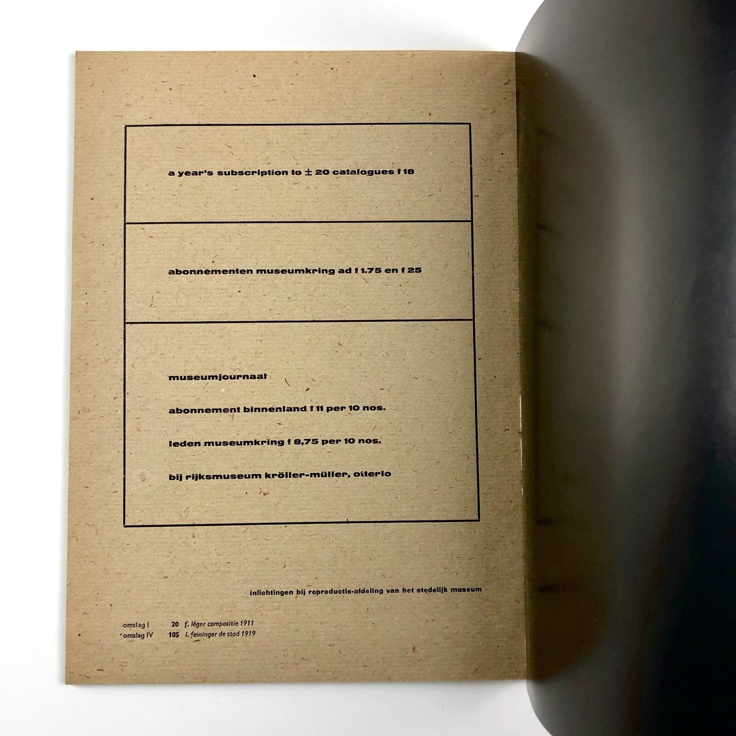 de Renaissance der XXe Eeuw | Stedelijk Museum catalogue | Cat. no. 191, 1958