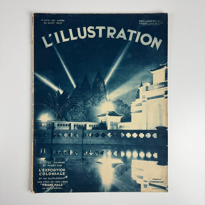 L’Illustration journal 22 August 1931 | L’Exposition Coloniale No 4616