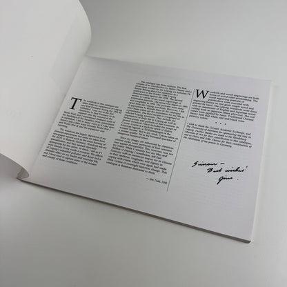 Jim Todd. Images from Leipzig 1991-92 touring exhibition 1995 inscribed