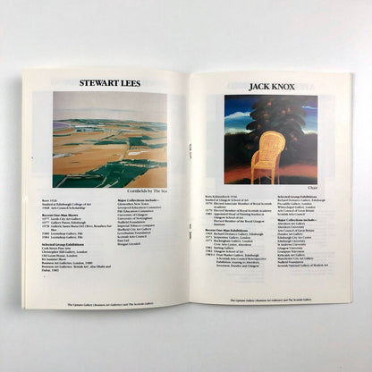 Ten Scottish Painters. The Upstairs Gallery | Royal Academy of Arts catalogue booklet, 1986