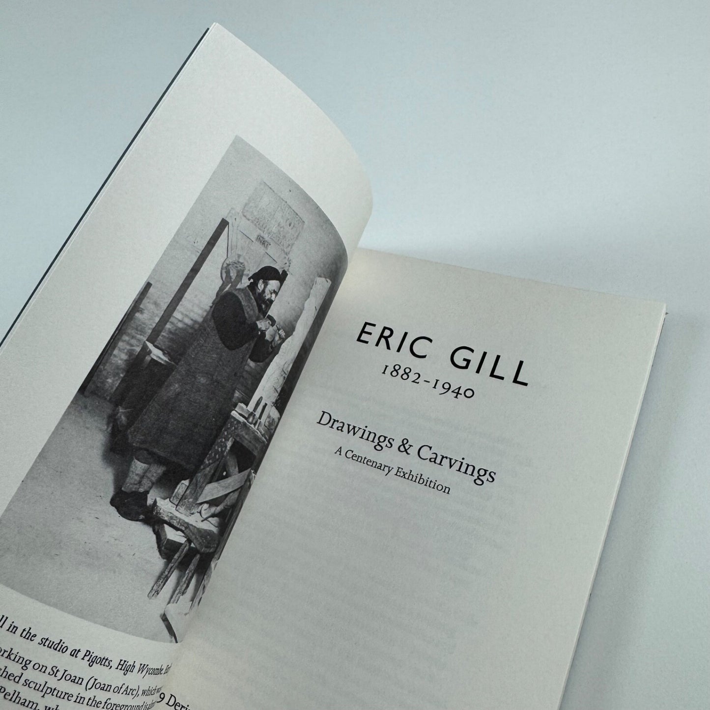 Eric Gill. Drawings & Carvings. A Centenary Exhibition | Anthony d'Offay, 1982