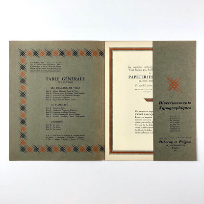 Divertissements Typographiques 2 | Deberny & Peignot / Soldans | Maximilien Vox