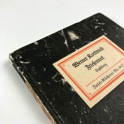 Friesennot: Erzählung (Insel-Bücherei Nr. 447) by Werner Kortwich, c.1935