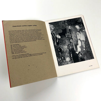 [Avigdor] Arikha – Panter | Stedelijk Museum exhibition catalogue no. 248, 1960