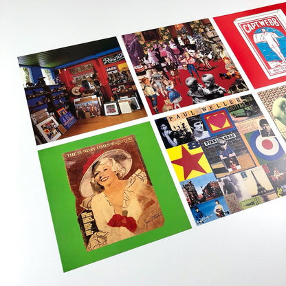 Peter Blake Commercial Art – sleeve and eight cards | The London Institute 2003