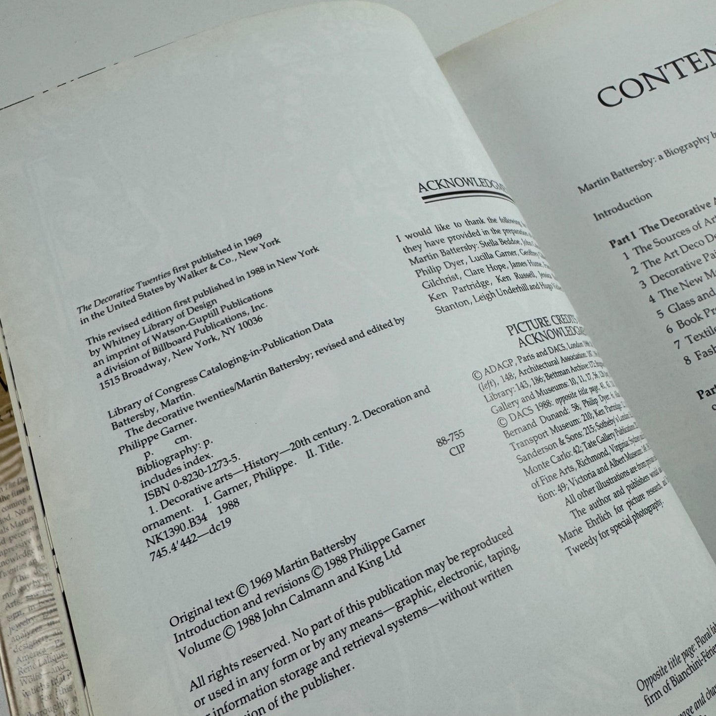 The Decorative Twenties by Martin Battersby | Whitney Press, 1988 revised edition