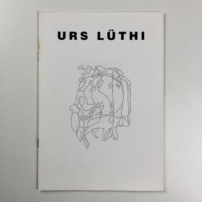 Urs Lüthi | Chapter (Cardiff) | Foreword by Stuart Cameron, 1994 leaflet