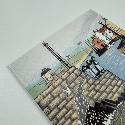Penny Berry Linocuts - folded promotional card | Goldmark Gallery, undated