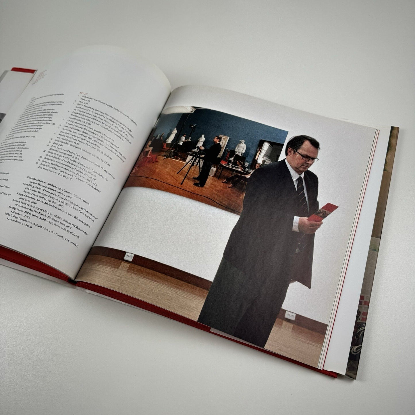 Crispin Gurholt. Live Photo | Lillehammer Kunstmuseum exhibition catalogue, 2012