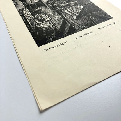 Journeyman by Walter Partridge | 4-page leaflet for publication by Perdix Press