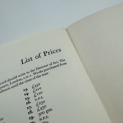 Contemporary British Sculpture 1960 | Arts Council catalogue, 1960