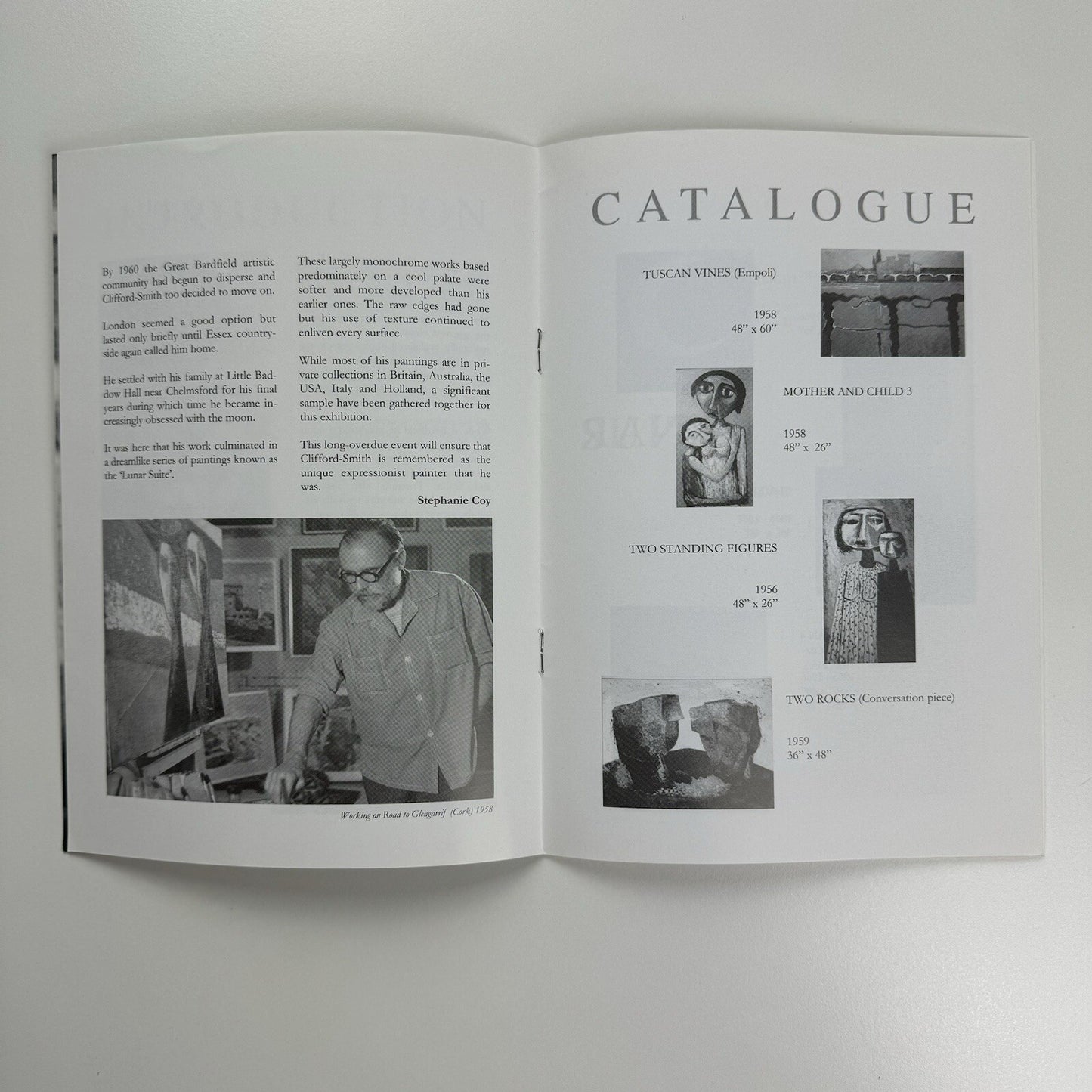 [Stanley] Clifford-Smith The man who fell in love with the moon | Fry Gallery booklet, 1998