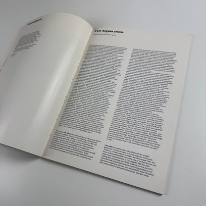 11 Los Angeles Artists | Arts Council, Hayward Gallery, 1971