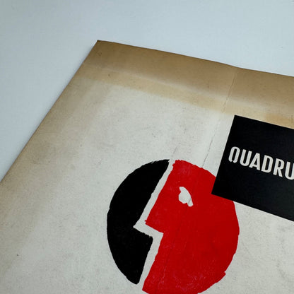 Quadrum offprint VI 50 ans d’art moderne by Will Grohmann 1959 Revue Internationale d’Art Moderne cover design by Jean Arp