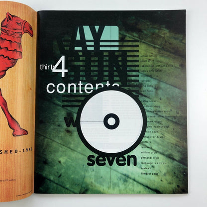 Raygun magazine | Issue 34 | Cypress Hill + Tommy Chong | Design by David Carson