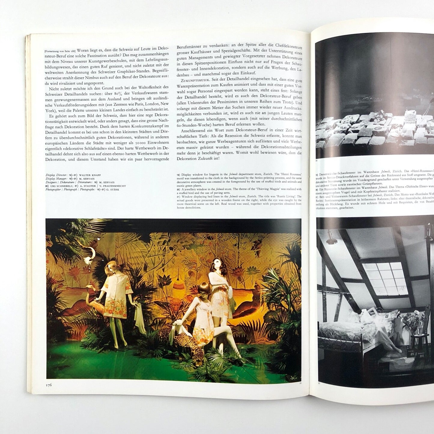 Graphis journal No 184 Vol 32 1976/77 | Walter Herdeg | The Graphis Press