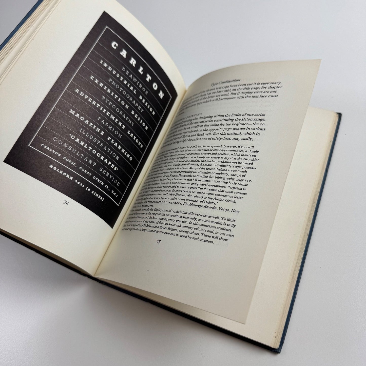 Factors in the Choice of Type Faces by Geoffrey Dowding | Wace & Co 1957