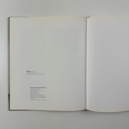 Albert Oehlen: Gemalde Paintings 1980-1982 | Galerie Max Heltzler Berlin 2002 | Text by Stephan Schmid-Wulffen, Martin Prinzhorn