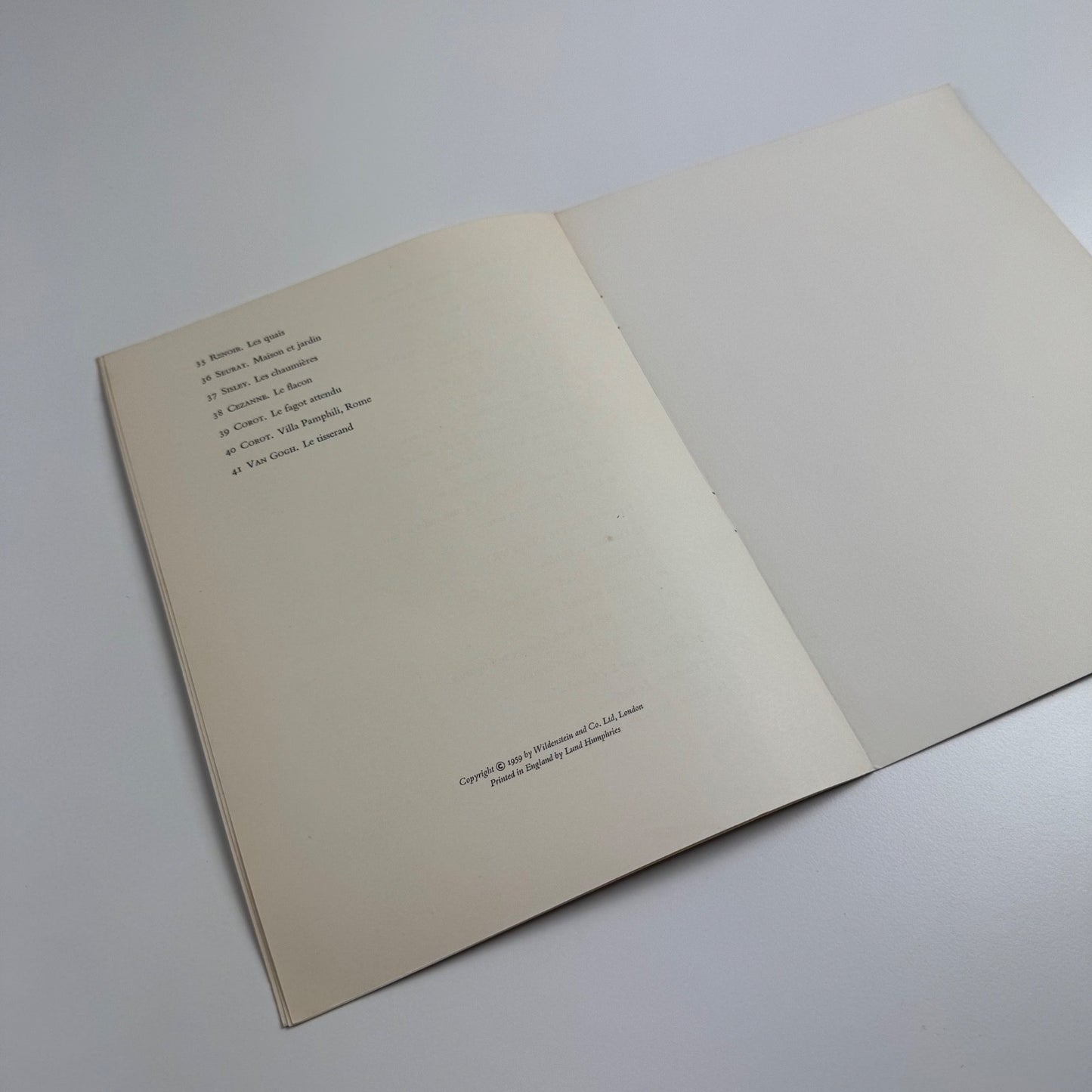 Highly Important Paintings by Rembrandt, Boucher, Cezanne, Hals, Guard, Gaughin and others | Wildenstein & Co, 1959