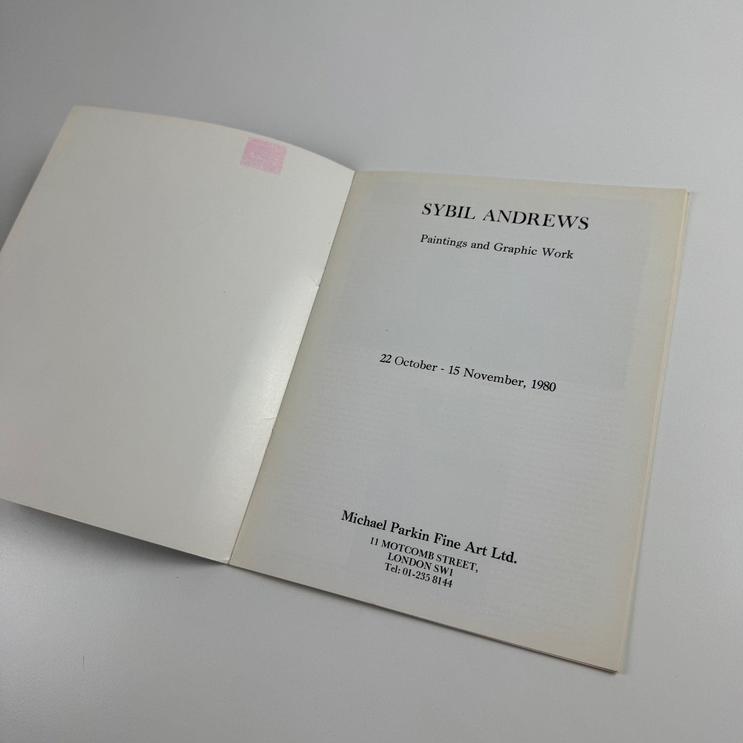 Sybil Andrews. Paintings and Graphic Work | Michael Parkin Fine Art, 1980