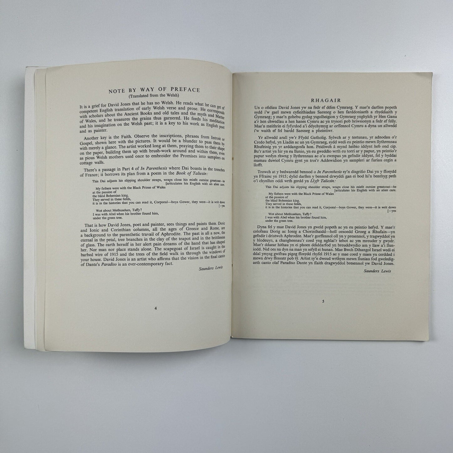 David Jones. Paintings, drawings and engravings | Arts Council catalogue, 1954