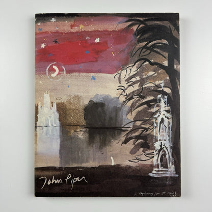 John Piper | Tate Gallery catalogue and flyer 1984