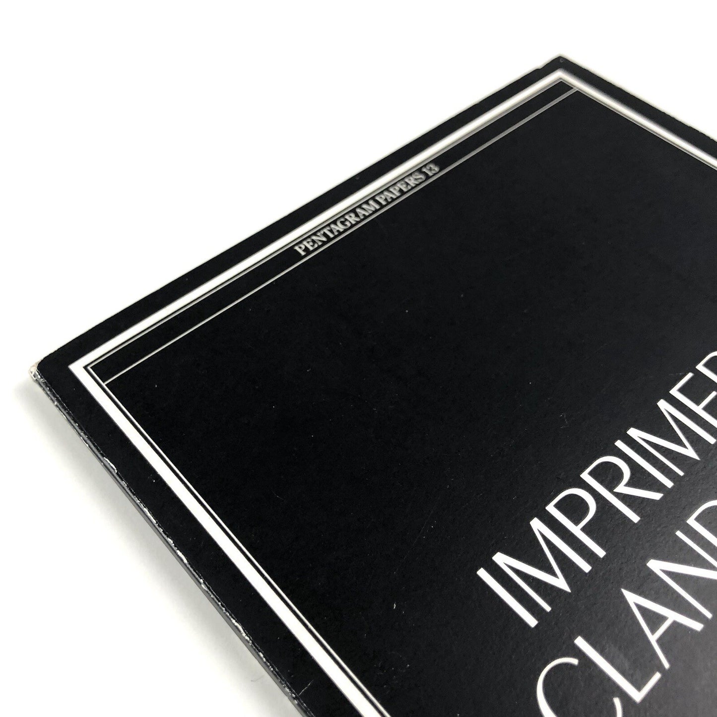 Imprimeries Clandestines | Pentagram Papers 13