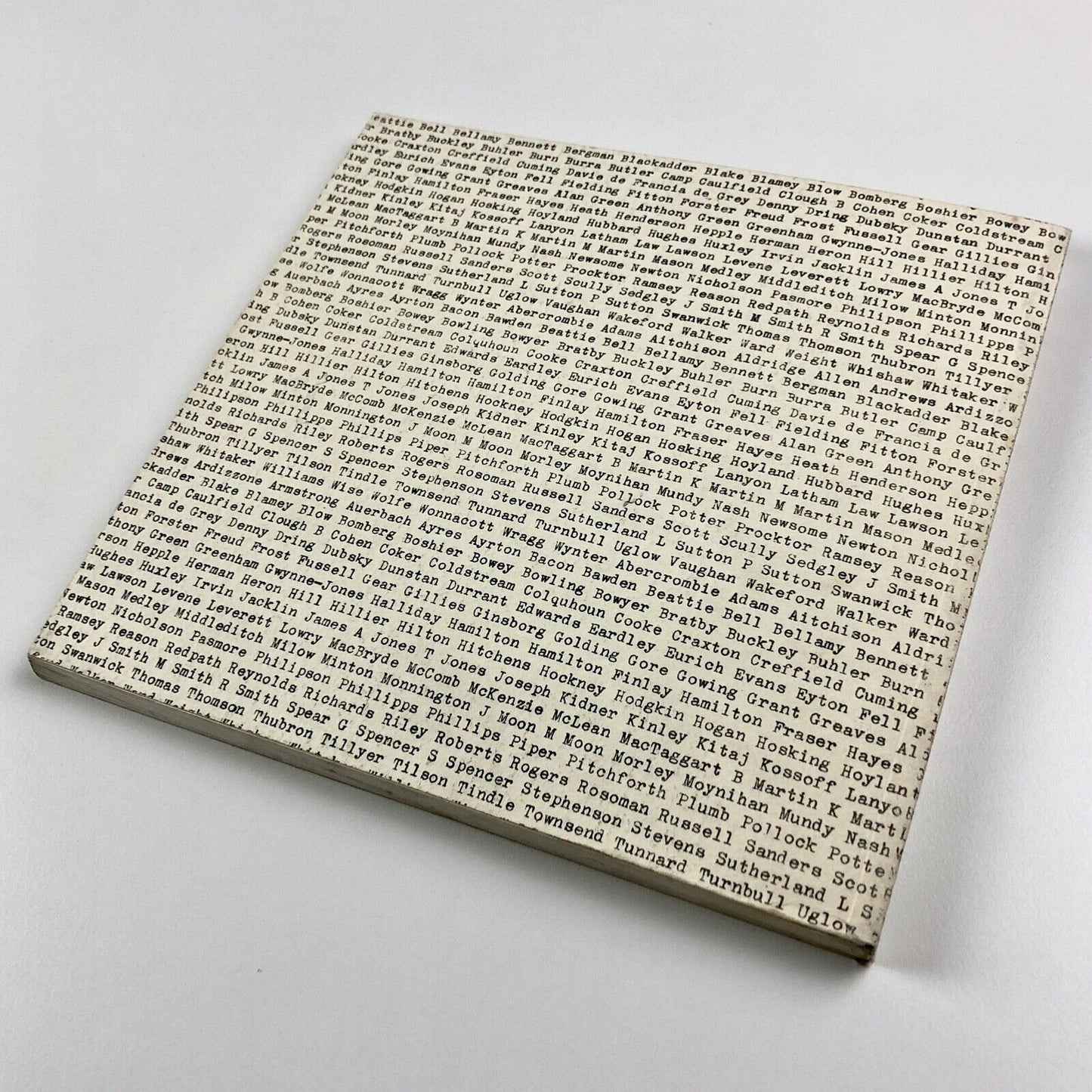 British Painting 1952-1977 Royal Academy of Arts | catalogue design by Gordon House